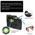 thumbnail image 7 of GREENCYCLE 30PK Compatible for Brother P-touch White on Black 6mm 8m TZ TZe TZe-315 TZ-315 TZe315 TZ315 Laminated Label Tape, 7 of 7