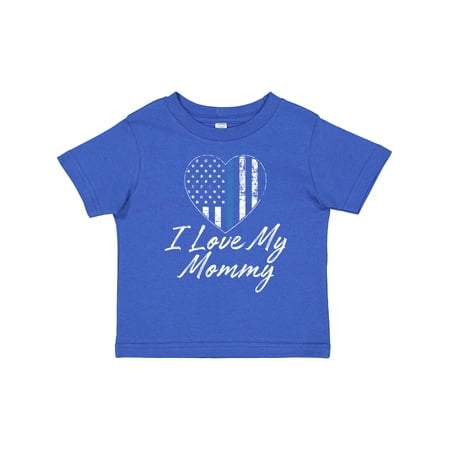 

Inktastic Police Officer Mommy Law Enforcement Gift Toddler Boy or Toddler Girl T-Shirt