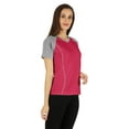 thumbnail image 3 of Inkmeso Solid Short Sleeve T-Shirt For Womens Sporty Casual Solid Basic Workout Shirts, 3 of 7