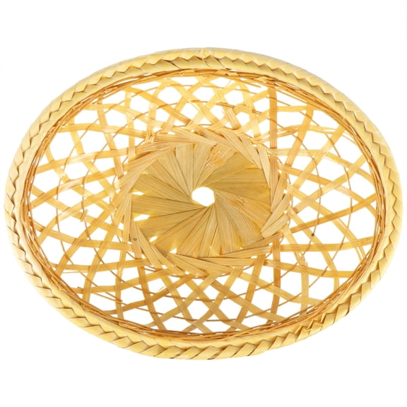NICEXMAS 1Pc Bamboo Fruit Storage Basket for Stylish Home and Furniture Use
