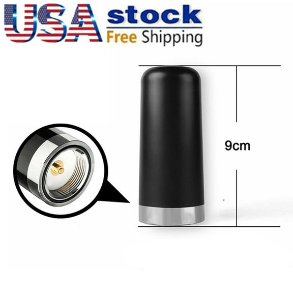 Black Roof 136-174/400-870MHz dual band NMO Mount Antenna For XPR2500 XPR4350 XPR4550 XPR5550 XPR5350 XTL1500  XTL2500  XTL5000  Vehicle Car  Mobile Radio