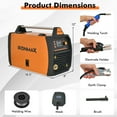 thumbnail image 3 of IRONMAX 110/220V Stick Welder 160 Amp Digital Inverter IGBT Welding Machine LCD Display, 3 of 10