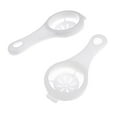 thumbnail image 3 of 3 separadores de yemas de plástico para huevos, utensilio de cocina, accesorios de tamiz (blanco), 3 of 8