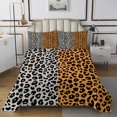 thumbnail image 1 of Erosebridal Leopard Print Coverlet Set Queen, Cheetah Animal Bedding Set, Modern Fashion Decor 3 Pieces, 1 of 5