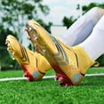 thumbnail image 5 of Ruran Soccer Cleats for Mens Womens Indoor Soccer Shoes Unisex Baseball Turf Shoes Youth Rugby Shoes Adult AG FG TF Football Boots Wide Training Sneaker, 5 of 10