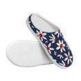 thumbnail image 3 of Kdxio Daisy Flowers Women's Men's Slippers Plush Slip-On House Slipper for Winter Indoor Soft Cushion Non-slip Fluffy Slides Slippers-39/40, 3 of 7