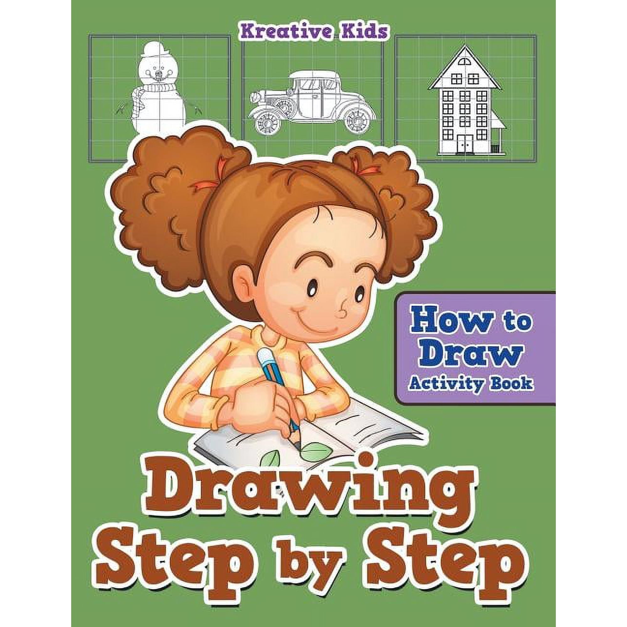 Drawing Step by Step: How to Draw Activity Book (Paperback)