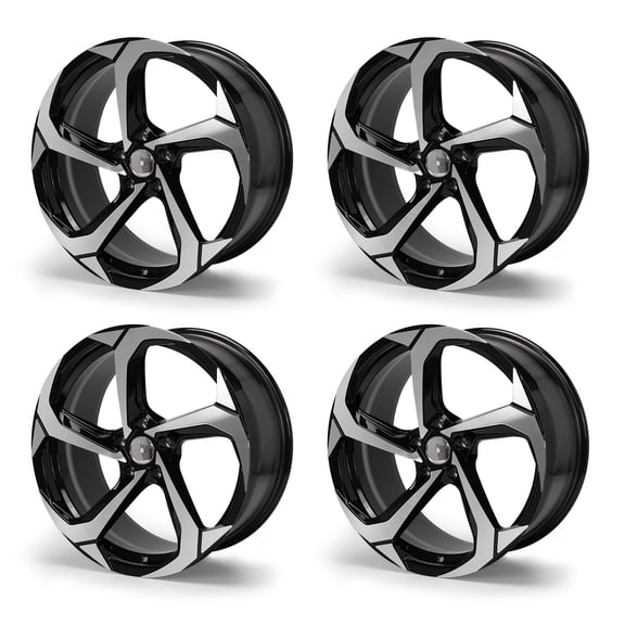 4-Pack 19 Inch Alloy Wheel Rim for Honda Accord 2018-2023 Replacement 5x114.3 19x8.5