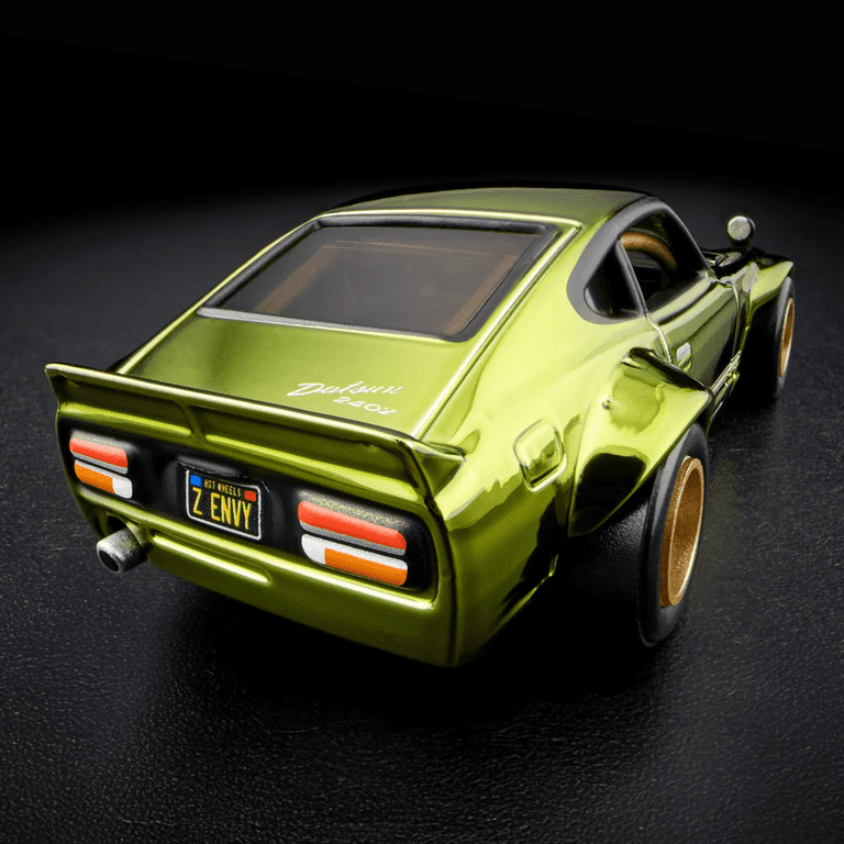 Hot Wheels Custom '72 Datsun 240z RLC Exclusive - Olive - Walmart.com