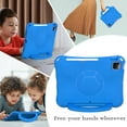 thumbnail image 3 of Allytech iPad Air 11 2024 Case, iPad Air 4 5 Case, iPad Pro 11 Case, EVA Shockproof Kids Friendly Handle Stand Kids Friendly Case Cover for Apple iPad Pro 11 1st 2nd 3rd 4th Gen/Air 4th 5th Gen, Blue, 3 of 5