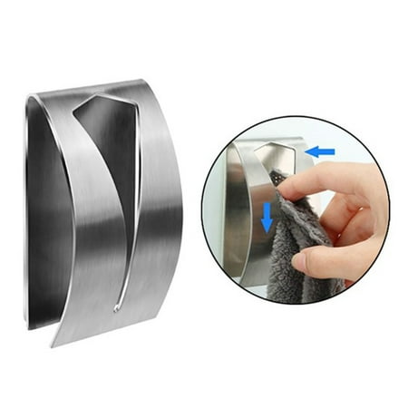 

Over The Door Shoe Rack With Storage Shelves Cutlery Organizer Self Towel Hook Stainless Steel Towel Holder Wall Mount Non Drilling Hangers For Bathroom Kitchen 2Pcs