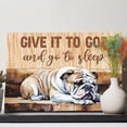 thumbnail image 3 of Lotusprinthandmade Give It To God And Go To Sleep Canvas 1.5in 18" x 12", Christian Wall Art, Christian Canvas, Christian Home Decor, jesus canvas, 3 of 5