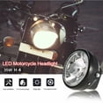thumbnail image 2 of 7 faros redondos para motocicleta LED intermitentes luz azul universal, modelo: 24, 2 of 5