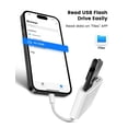 thumbnail image 4 of Lector de tarjetas SD MujuDoler USB-C 3 en 1 para iPhone 15 iPad Mac, 4 of 8