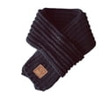 thumbnail image 2 of Qarigey Bufanda para niños Cómoda para mantener el calor Bufandas flexibles para niños pequeños Accesorios de ropa exquisitos Accesorio de ropa para Accesorios de disfraces Negro 120cmx8cm Qarigey AP009116-05, 2 of 6