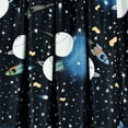 thumbnail image 5 of Lush Decor Universe Room Darkening Window Curtain Panel Pair, 5 of 7