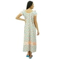 thumbnail image 6 of Bimba Women's Cotton Printed Nightwear Nursing Moms Sleepwear Baby Shower Gift, 6 of 7