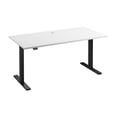thumbnail image 2 of Move 60 Series 60W Adjustable Standing Desk in White - Engineered Wood, 2 of 7