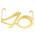 thumbnail image 1 of MOVTOTOP Golden Birthday Party Glasses for Adults Perfect Photo Prop PC Material Charmming Design 6.5 Inches, 1 of 7