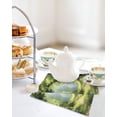 thumbnail image 4 of Forest Kitchen Dish Towels for Drying Dishes Set of 2, Nature Woodland Spring Scenic Green Trees Flower Waffle Weave Microfiber Hand Tea Bathroom Towels Quick Dry & Absorbent Towel 12x12, 4 of 7