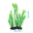 thumbnail image 2 of COMPUKAS 1Pc Decorative Water Grass Green Artificial Fish Tank Landscape Aquatic Plant, 2 of 6