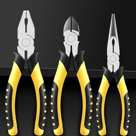 Vensio-Heavy Duty 6 Inch Diagonal Pliers Wire Cutters Electrician Tool Fits Home DIY