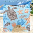 thumbnail image 3 of Manta de playa WIWIGO impermeable a prueba de arena de 200 x 240 cm para 2-8, 3 of 6