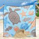 thumbnail image 3 of Manta de playa WIWIGO impermeable a prueba de arena de 200 x 240 cm para 2-8, 3 of 6