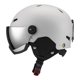 thumbnail image 1 of Snowboard Casco de la oreja a prueba de viento deportes de invierno al aire libre Casco de skateboard L gris claro, 1 of 8