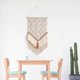 thumbnail image 1 of Chic Macrame Tapiz de pared Boho Cuerda tejida Colgante Vertical Tapiz colgante Arte de pared para telón de fondo, Oficina en hogar, D Macarena Tapiz para colgar en la pared, 1 of 7