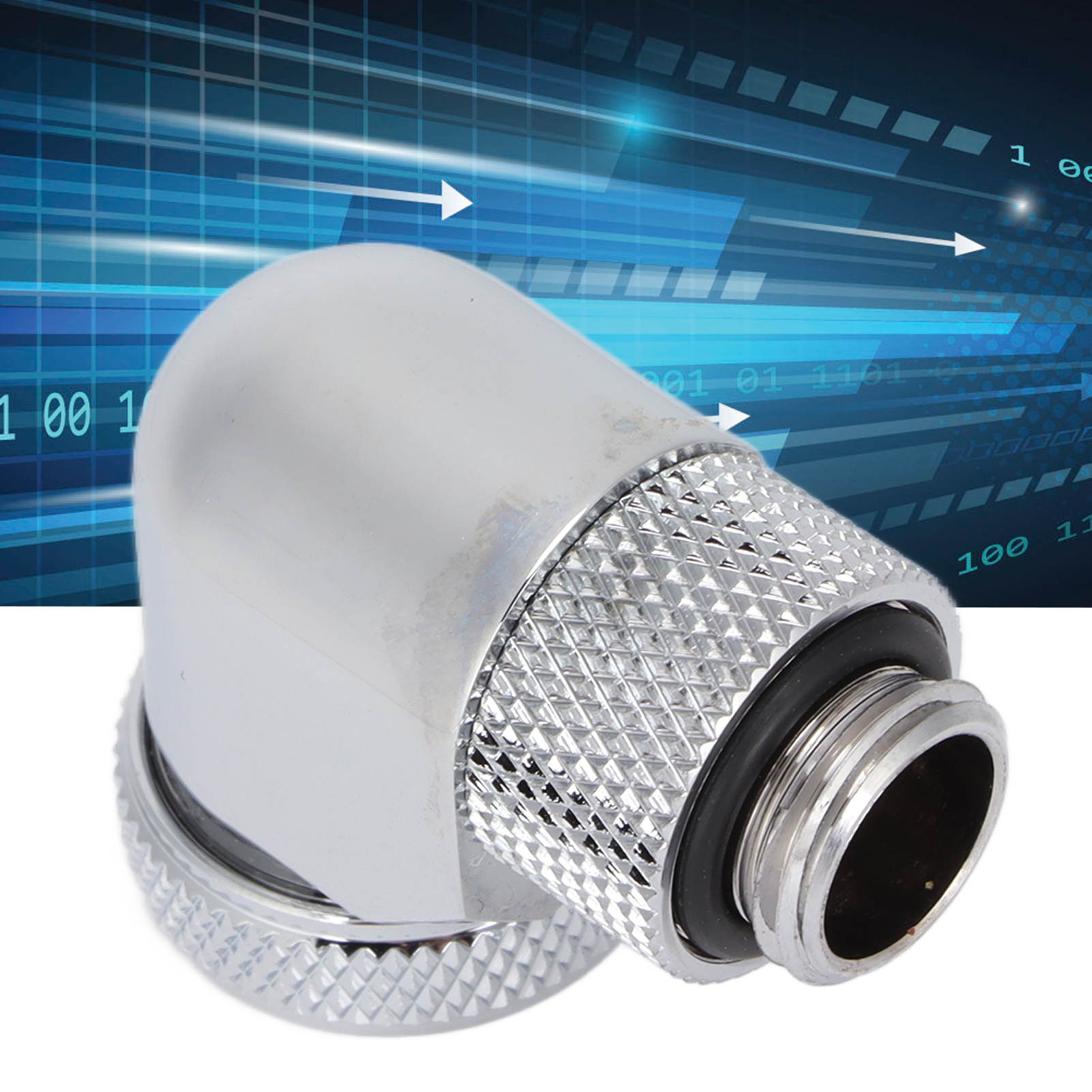 Ymiko Water Cooled Connector, External G1/4 Water Cooling Fitting For