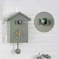 thumbnail image 2 of Cuckoo Wall Clock With Timed Alarm Clock For Home Living Room (green) - MXBC, 2 of 4