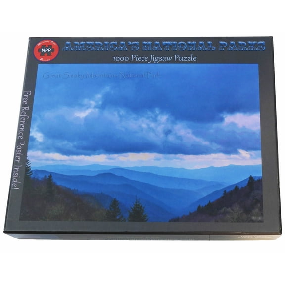 National Park Puzzles Great Smoky Mountains National Park Newfound Gap 1000 Piece Jigsaw Puzzle