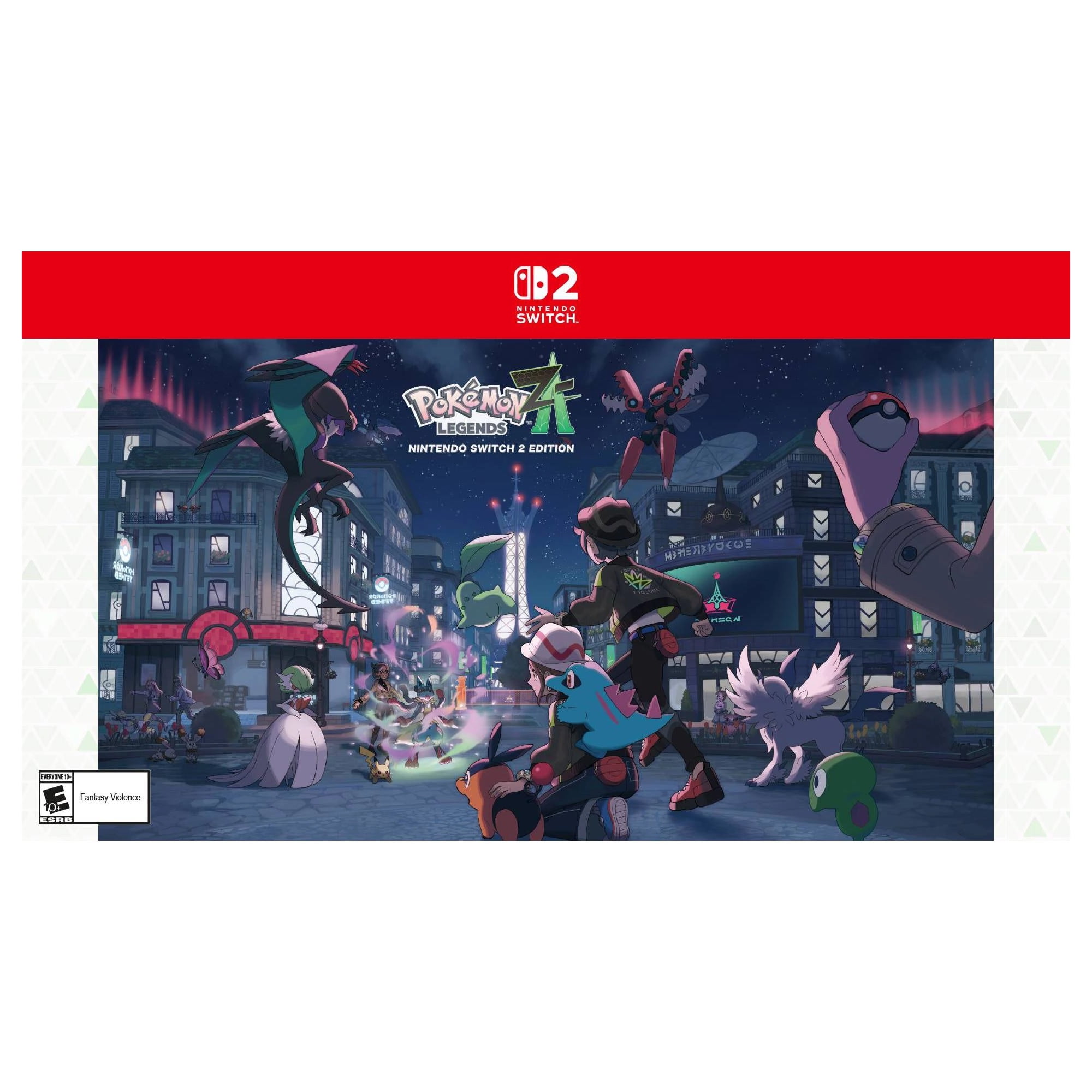 Nintendo Switch 2 Pokemon Legends: Z-A Bundle 256GB 7.9-Inch 1080P Screen, Joy-Con 2 with Mouse Sensor, Dock, with Super Mario RPG NS1 Game And Mytrix Wireless Switch Pro Controller & Accessories