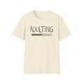 thumbnail image 2 of Adulting Please Wait, Gildan Unisex Softstyle T-Shirt, Graphic Tee, S-3XL, 2 of 6