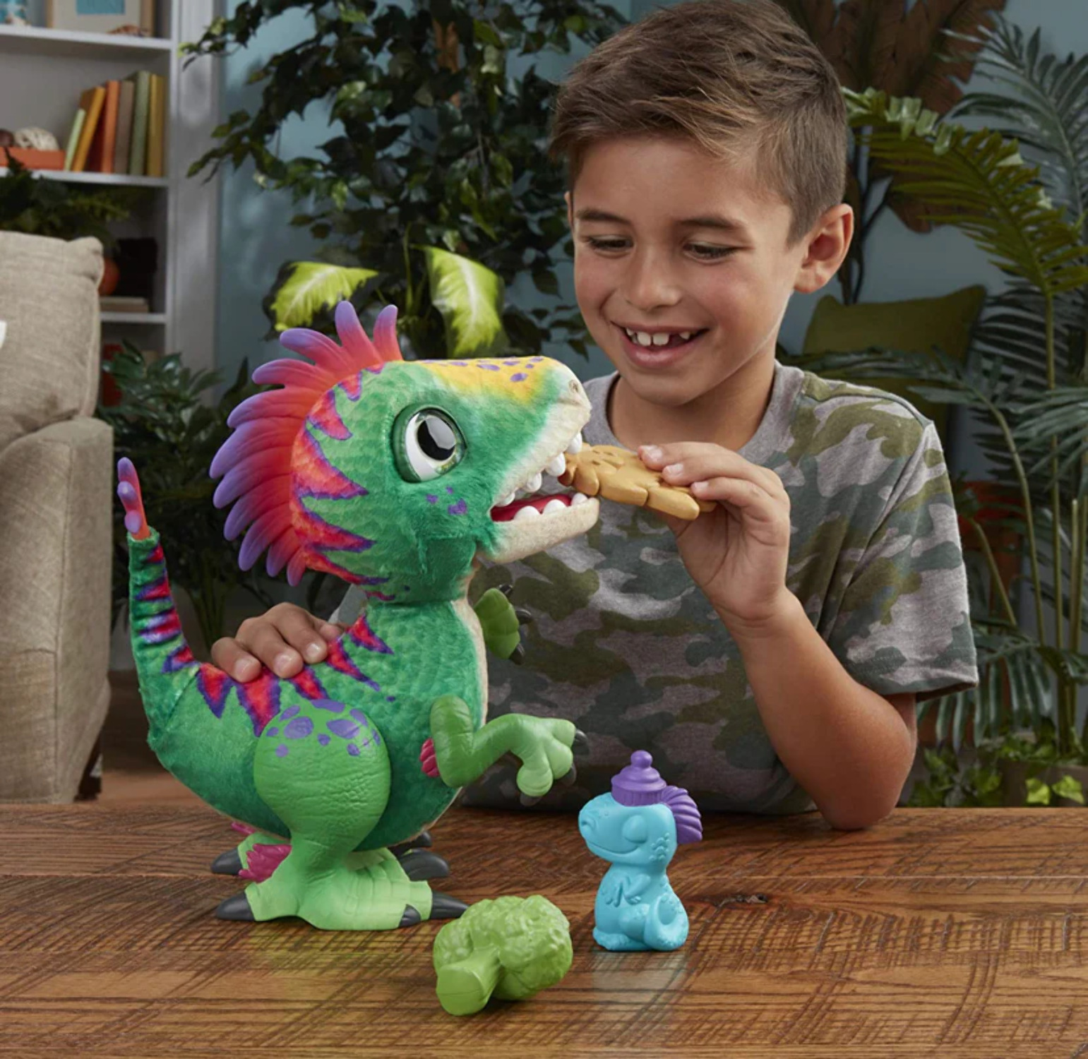 furReal Munchin Rex Baby Dino Pet, 35+ Sounds and Motions, Walmart Exclusive - image 3 of 11