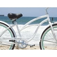thumbnail image 2 of Firmstrong Urban Lady Boutique, 26", Women's, Single Speed, White/Green, 2 of 6