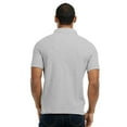 thumbnail image 3 of Men's Cotton Classic Fit Polo Shirt M, H.Grey, 3 of 3