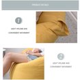 thumbnail image 5 of Beanbag Chair with 29.9 x 26.8 x 23.6''  Padded Sofa Sandbag Chair Cover is Perfect for Any Room with Multiple Colors, 5 of 7