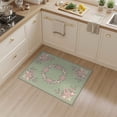 thumbnail image 2 of ODIKA Bow Floral Medallion With Ribbon Wreath And Cottagecore Trim Coquette Flowing for Bedroom, Bedside, Nursery, Pet Friendly & Kids Safe, 2 of 7