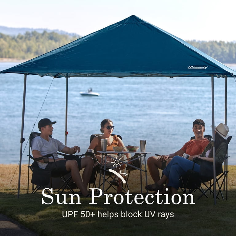 Coleman Flex 'N Go 10x10 Pop Up Canopy Tent for Outdoor Shelter