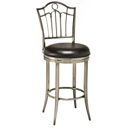 Portland Swivel Counter Stool, Antique Pewter Finish - Walmart.com Portland Swivel Counter Stool, Antique Pewter Finish - Portland Swivel Counter Stool, Antique Pewter Finish - Walmart.com