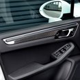 thumbnail image 2 of 4 piezas de pegatinas para Porsche MACAN Cayenne panel de puerta fibra de carbono cubierta de puerta interior tira decorativa mango-dontodent Kuyhfg Sin marca, 2 of 5