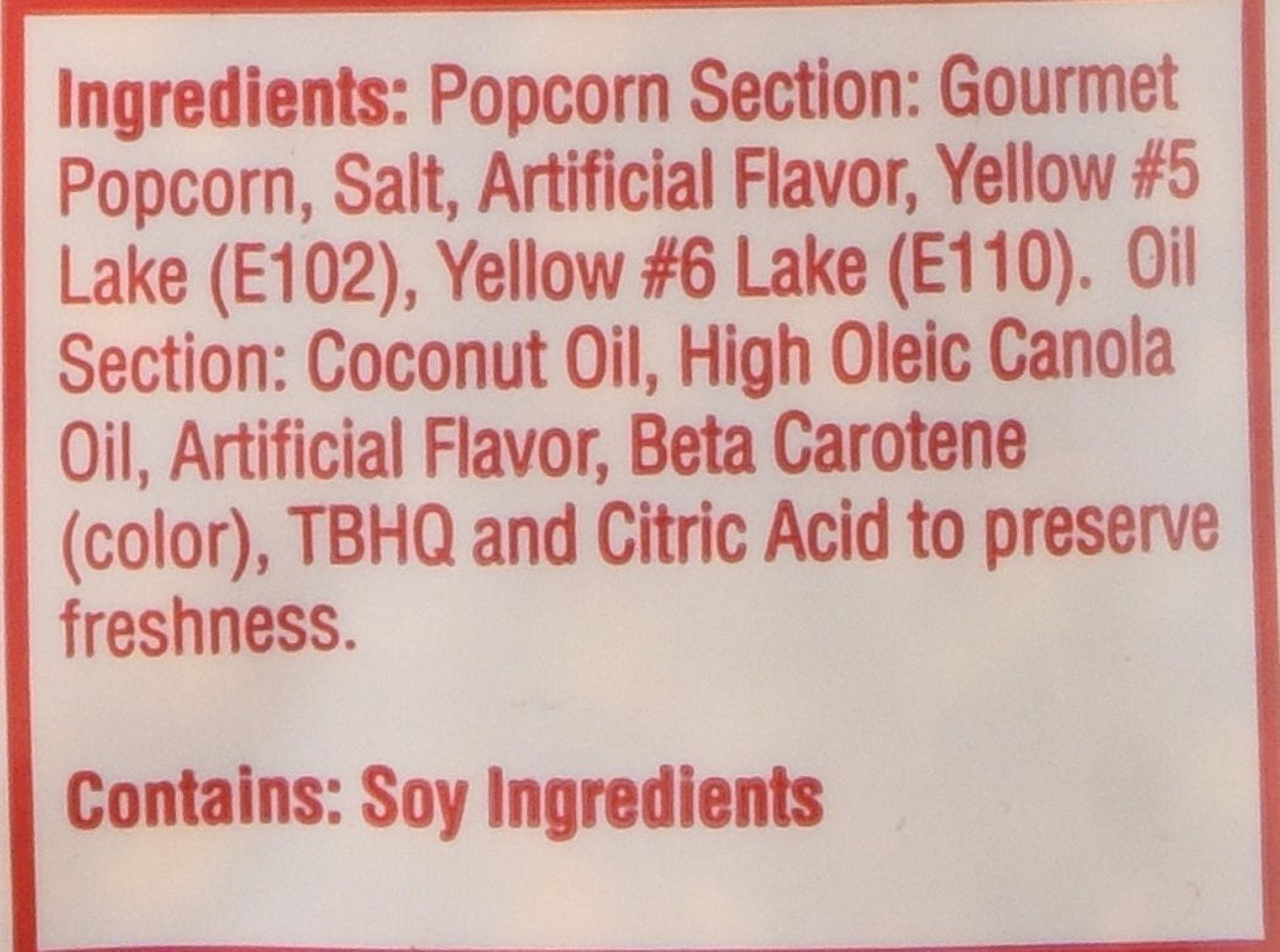 Mega Pop Corn Oil Salt Kit 8Oz Case 24