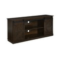 thumbnail image 7 of Sesslife Farmhouse TV Stand for 65 Inch TV, TV Console Table with 2 Sliding Barn Doors and Storage, Entertainment Center TV Stands for Living Room Bedroom, Espresso, 7 of 7