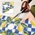 thumbnail image 6 of Yayeee Faucet Mat for Kitchen Sink 30" Diatomite Long Splash Guard Pad, Lemon Checkered, 6 of 7