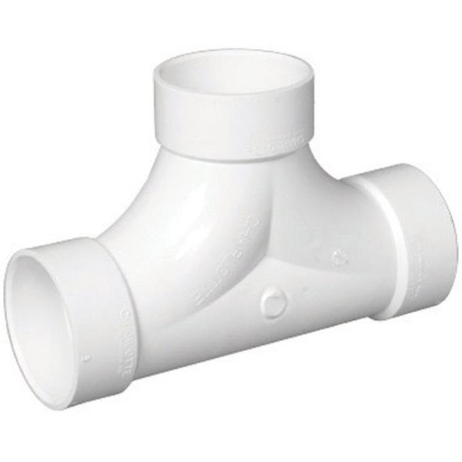 PVC004480800HA TwoWay Cleanout Tee, 4 in. Hxhxh