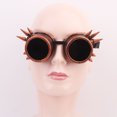 thumbnail image 2 of Gafas Cyberpunk, Retro, Espaciosas, Steampunk, Espinas, Banda de goma, Carnaval, Halloween, Mardi Gras, Fiesta temática, 2PCS, 2 of 5