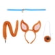 thumbnail image 5 of Conjunto de disfraz de perro: diadema con orejas de cachorro, nariz de perro simulada, pajarita y cola, accesorios de cosplay de animales para niños, accesorios de juego de rol de Halloween., 5 of 6