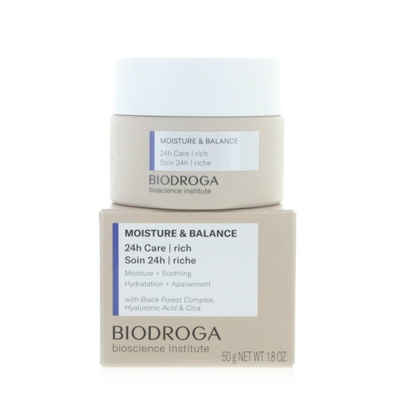 Biodroga Moisture and Balance 24h Care Rich Moisture and Soothing 1.7oz